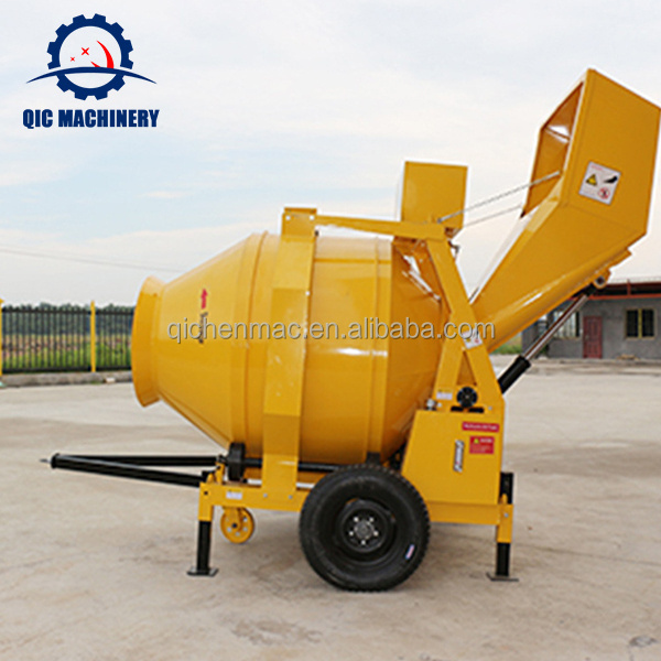 best quality automatic Js500 Js750 Cement Mixer Price Electric Concrete Mixer with Pump