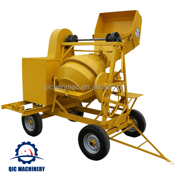 best quality automatic Js500 Js750 Cement Mixer Price Electric Concrete Mixer with Pump