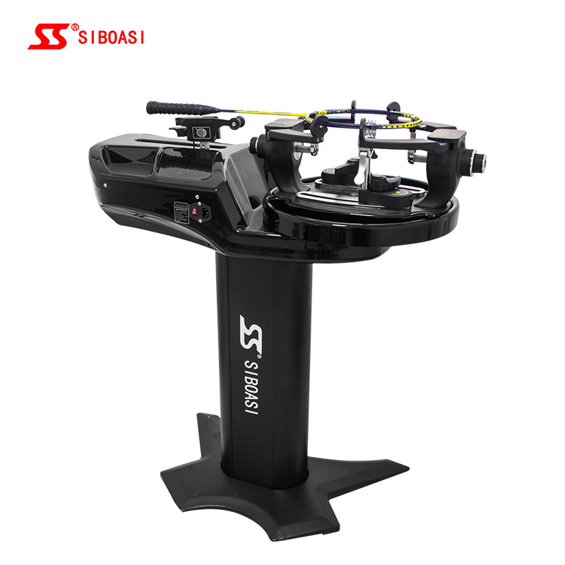 Automatic Badminton racket  stringing machine with starting clamps SIBOAS S616