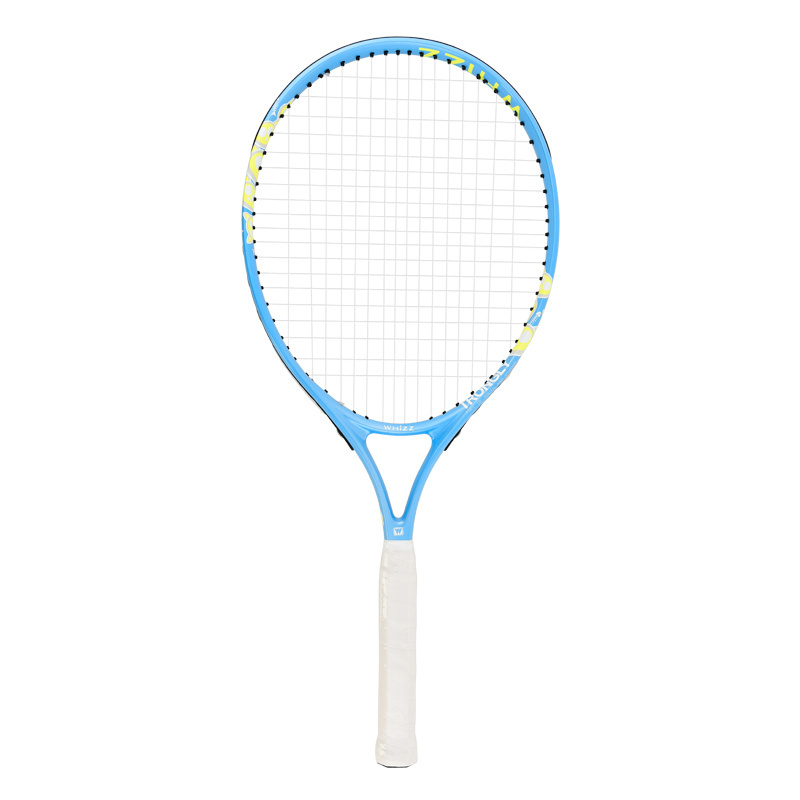 Good Quality 19 inch Aluminium alloy Blue Kids Tennis Toys Junior Tennis Racket