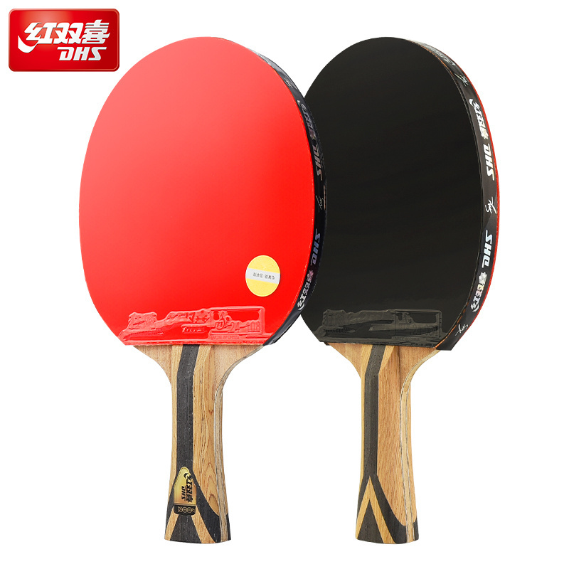 DHS/ Double Happiness 7-star 7 double-sided reverse rubber table tennis racket