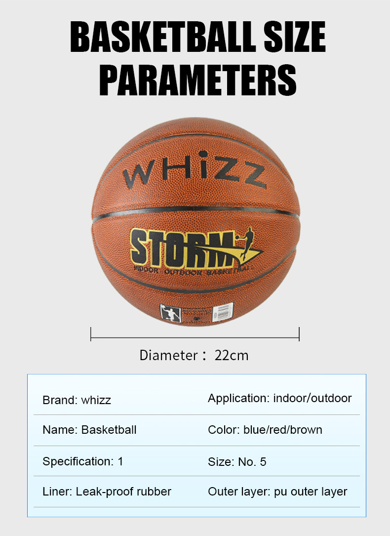 silla de ruedas basketball Custom made promotional bulk rubber basketball outdoor size 5  team sport