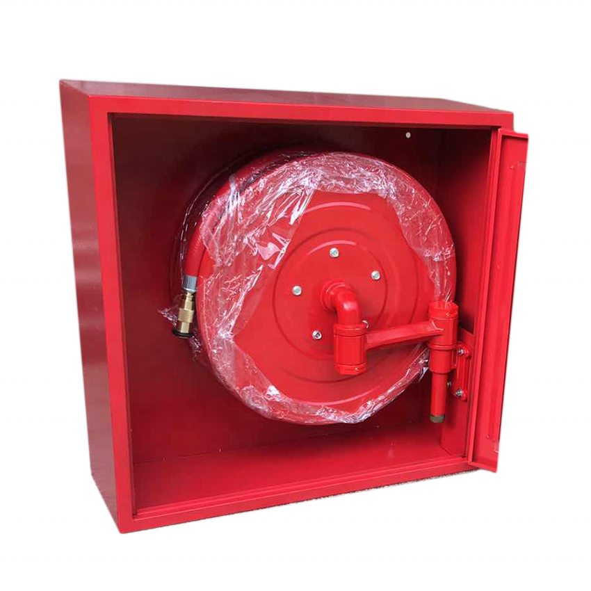 Factory Fire Hose Reel Accessories Red Fire Fight Hose Reel Automatic or Manual Swing