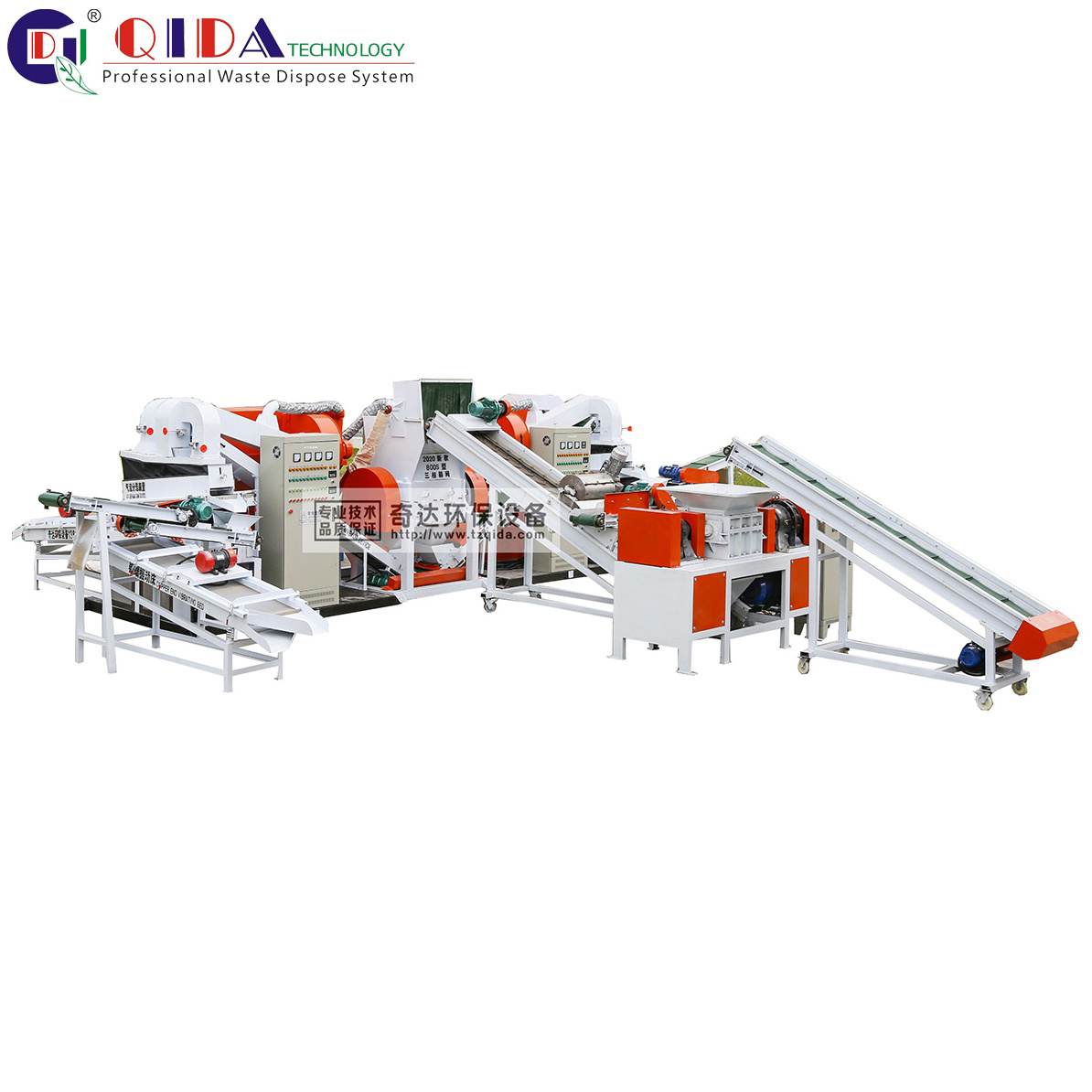 QIDA 800SA Wire Cable Recycling And Separate Machine Cable Recycle Machinery Price