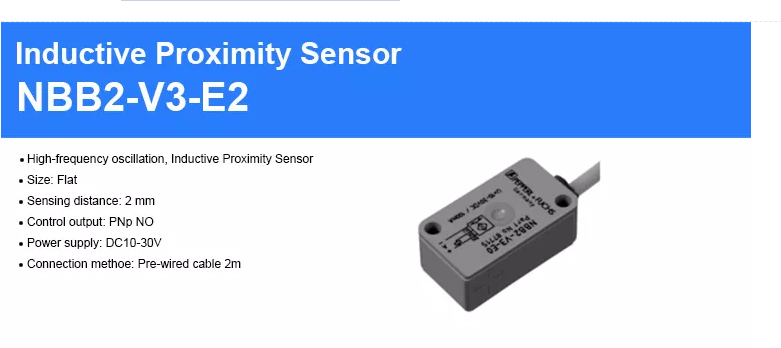 Pepperll Fuchs General Purpose Inductive Proximity Sensors P+f NBB2-V3-E2-Y83903 Proximity Switch NBB2-V3-E2