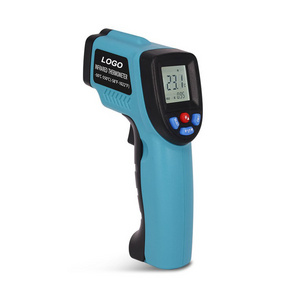 Industrial infrared thermometer with temperature range -58 to 1022 Fahrenheit  to high low temperature measurement alarm