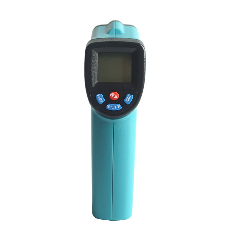 Industrial infrared thermometer with temperature range -58 to 1022 Fahrenheit  to high low temperature measurement alarm