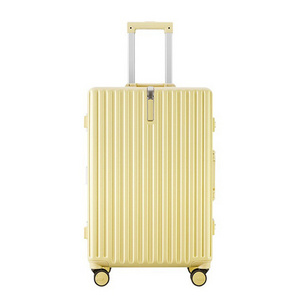 Mini Suitcase Luggage Yellow Box One Piece Hand Travel Bag Luggage Trolley Set Suitcase Men