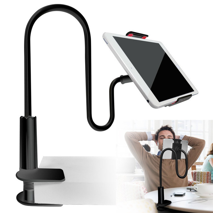 Hottest Lazy Bed Tablet Mount Stand Gooseneck Desk Tablet Holder For iPad, Lazy Phone Holder For Mobile Phone