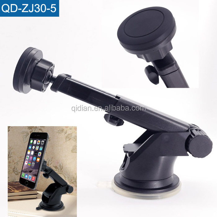 Sticky Dashboard Car Kit Magnetic Car Mount Holder For Mobile Phone, Long Arm Flexible Magnetic Smartphone Car Mount