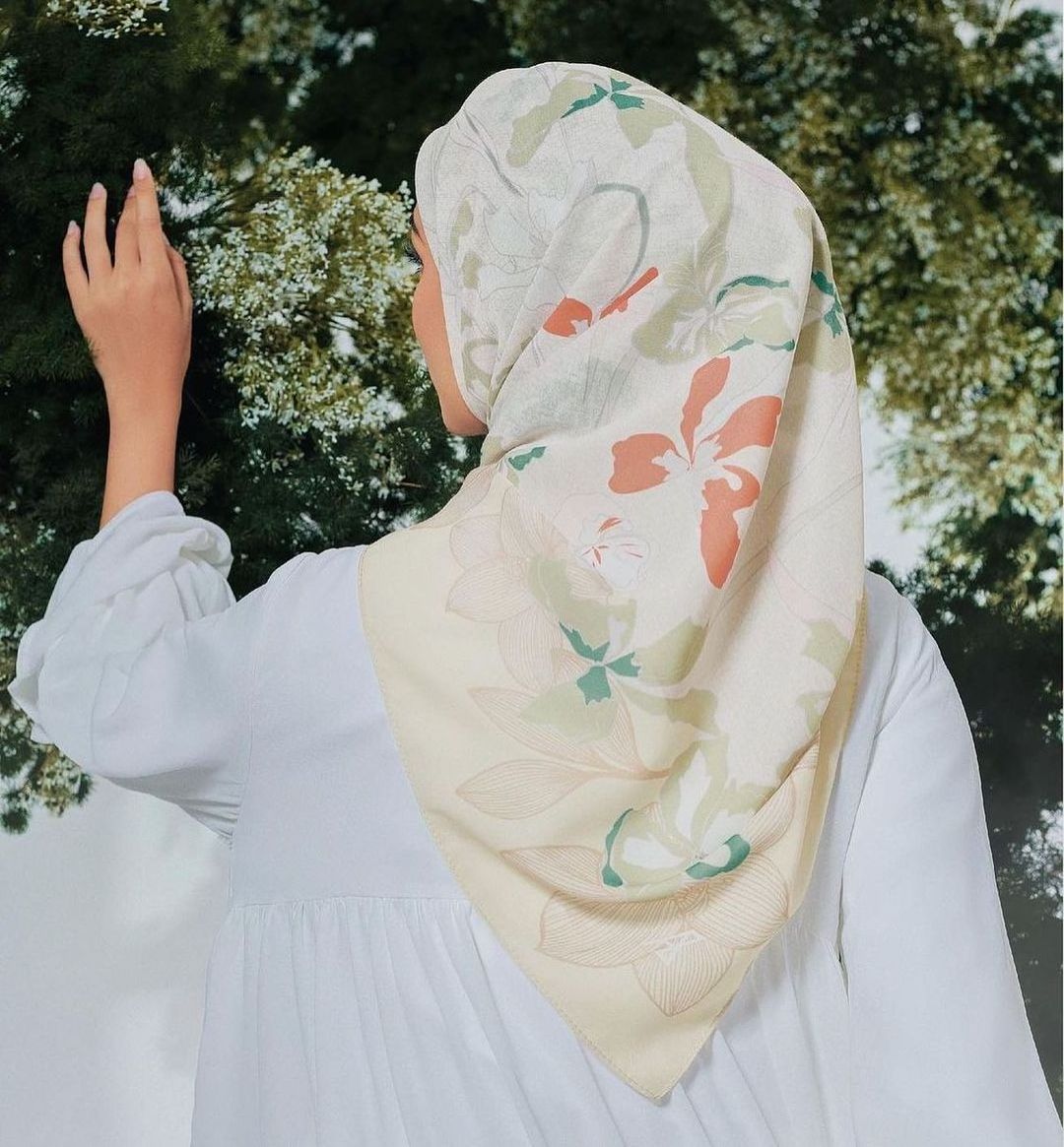 Viscoses chic easy shape malaysia swiss voile custom printed cotton voile murah japan tudung bawal cotton voile hijab muslim