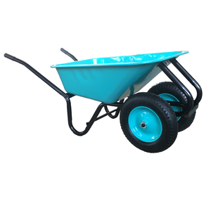 Wheelbarrow WB6015S Product For Garden Building Construction Cheaper Price Heavy Duty Metal Tray 150kg Wheel Barrow