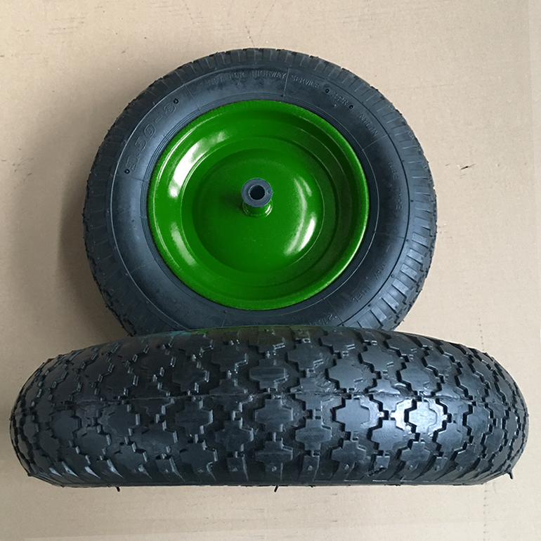 13 14 15 16 inch Wheelbarrow Wheel Barrow Wheel and Tyre with 3.50-6 3.00-8 3.25-8 3.50-8 4.00-8