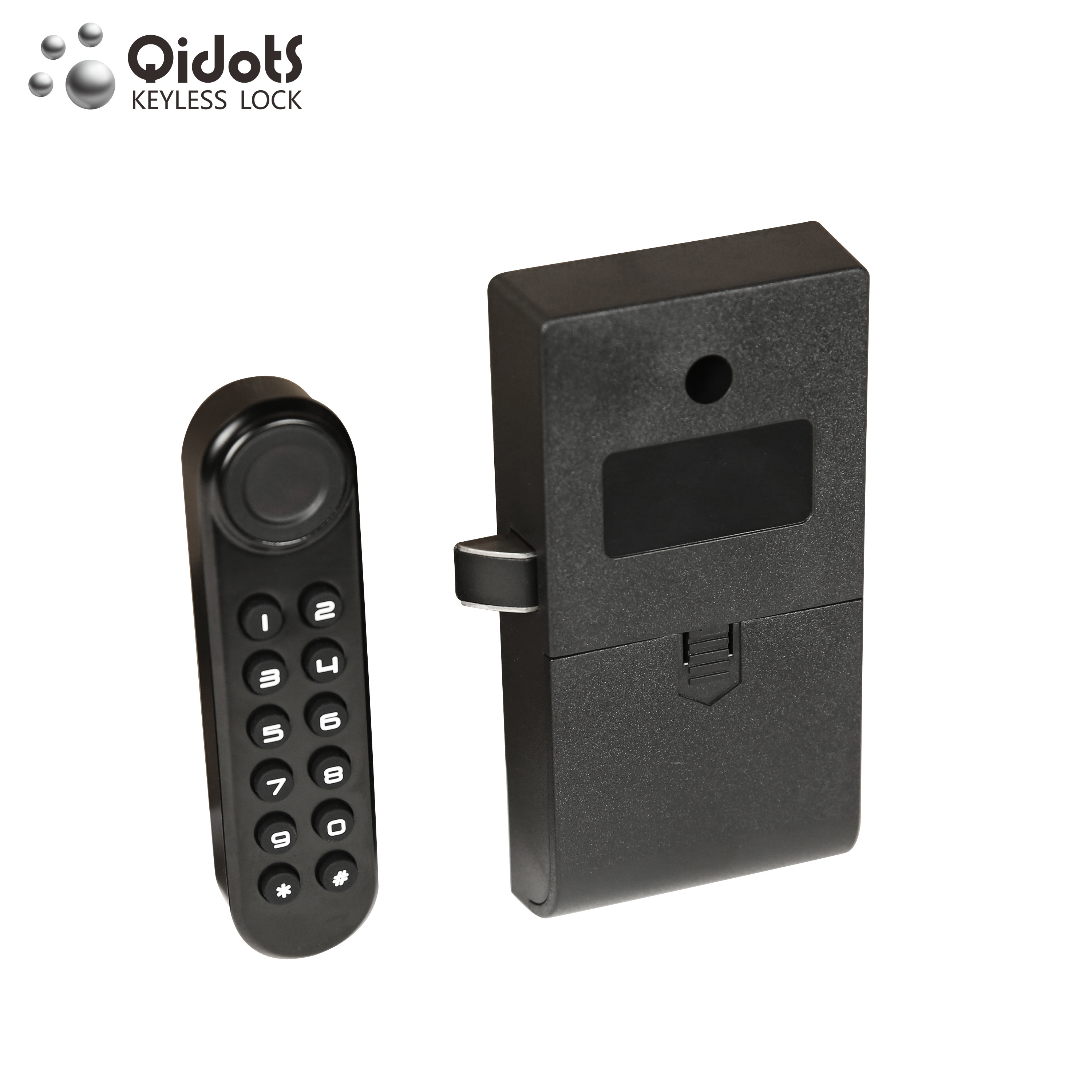 QIDOTS fingerprint locker lock Free Shipping Hot Sale Easy Install Biometric Fingerprint Smart Lock For Cabinet