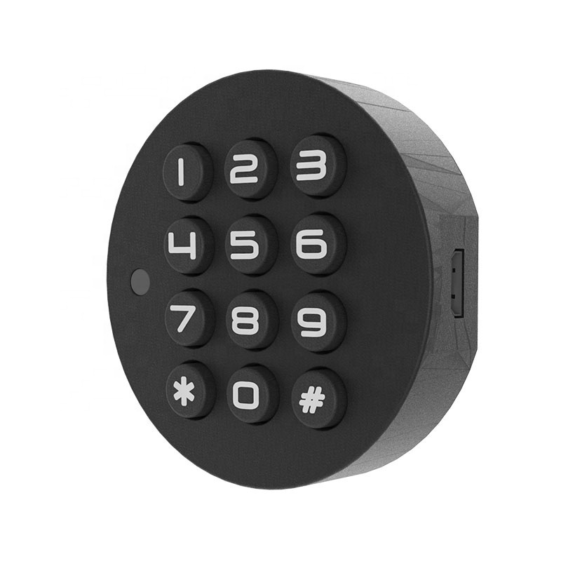 PIN code digit number combination electrical panel lock