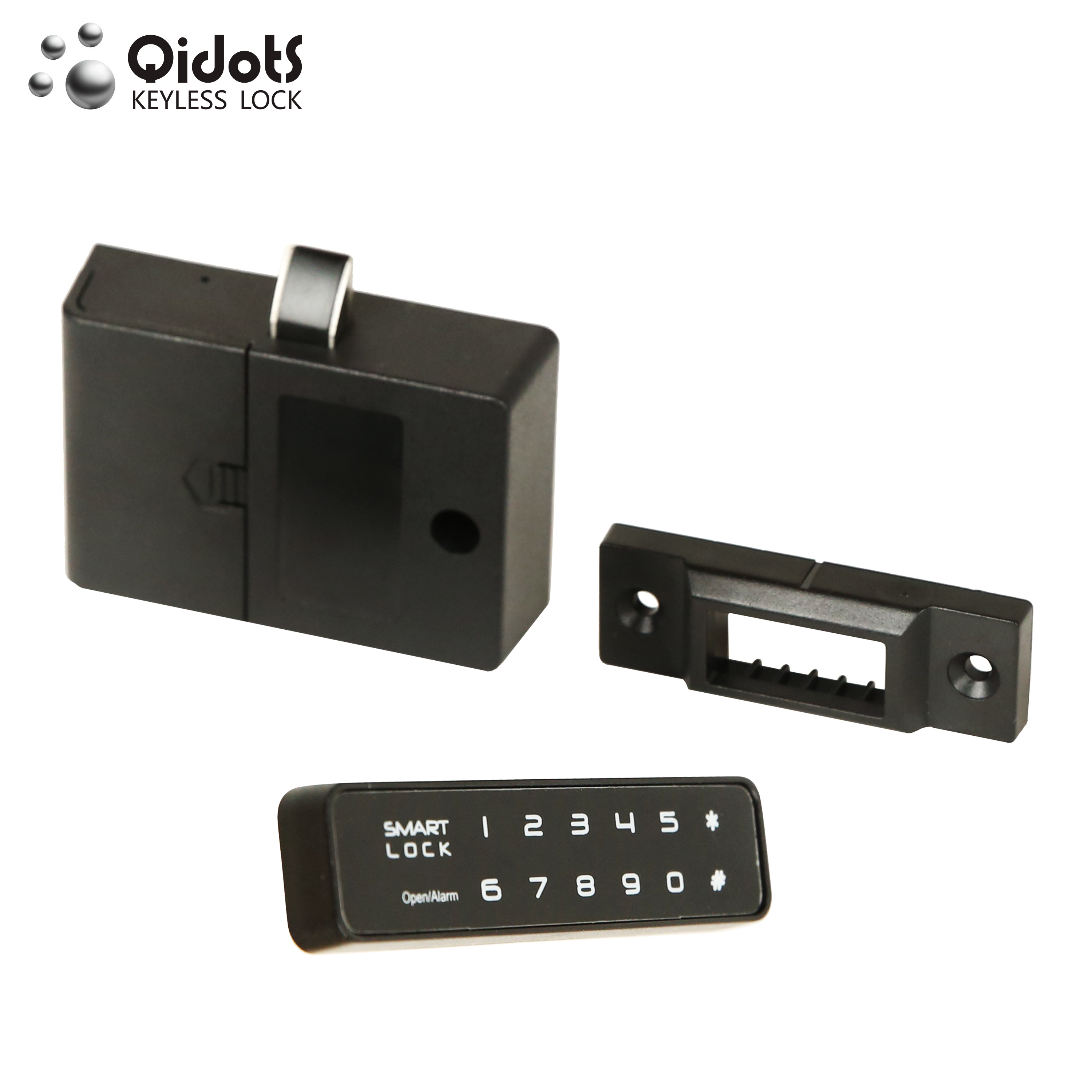 Qidots 4-10 PIN code keyless smart digital wardrobe lock