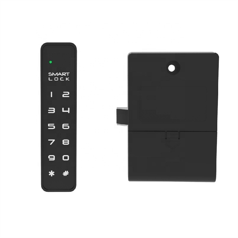 Qidots 4-10 PIN code keyless smart digital wardrobe lock