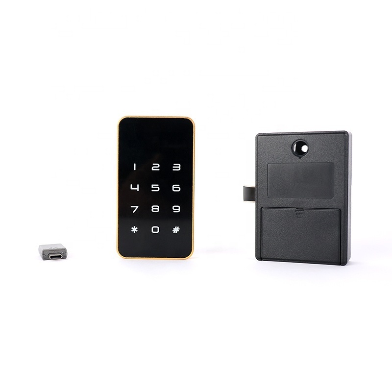 Qidots password furniture cabinet lock keyless electronic locker lock for gym