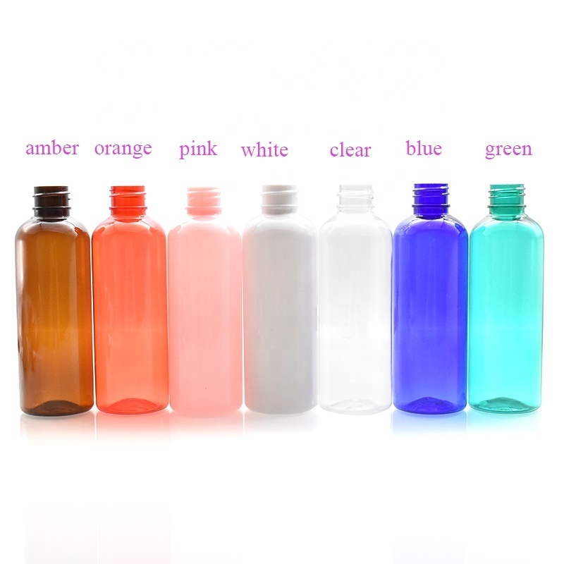 Empty colorful spray bottle travel size plastic cosmetic perfume bottle 10ml 20ml 30ml 50ml 60ml 100ml PET bottle for essential