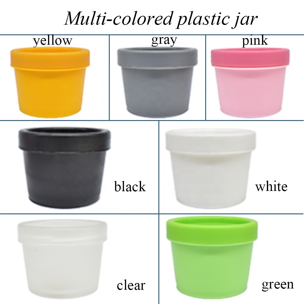 50g 100g plastic slime hair wax leak proof jar travel accessories makeup tool container