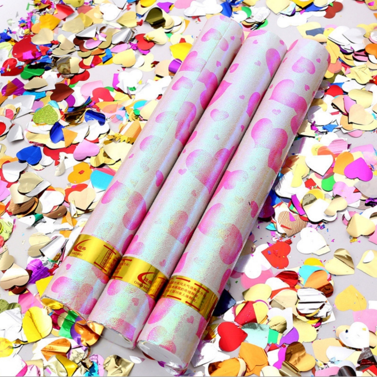 happy popper party in uae 40cm party popper botal festival custom 30cm 60cm rose heart gold popper confetti