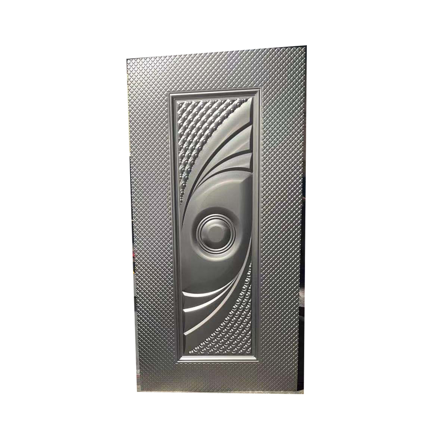 Cold Rolled Iron embossed steel metal door skin Sheet for security door 6 Panel exterior laminate Door Skins