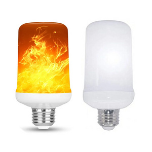 E27 Smart LED Bulbs Simulate Flame Effect Flame Light Bulbs with 4 Modes for Christmas Halloween Holiday Decor Home Garden Porch