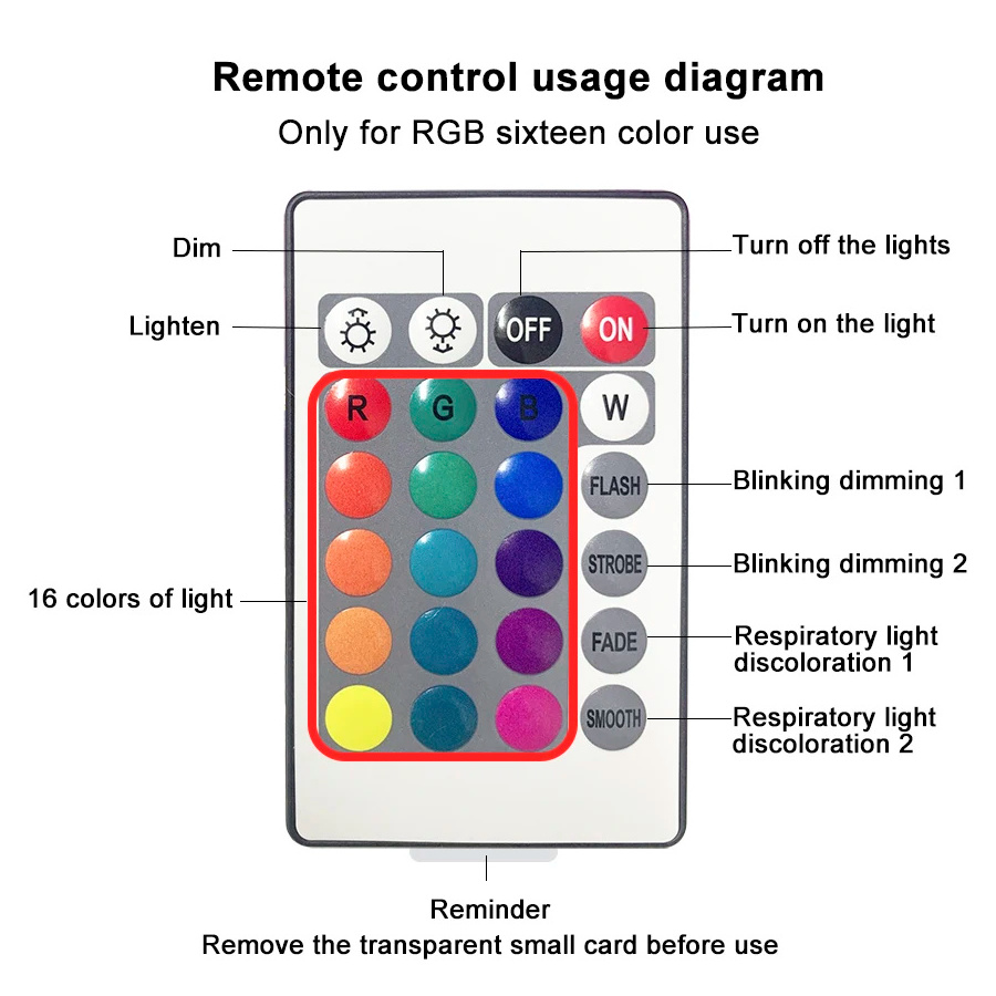 Remote Control LED Rotating Water Ripple Night Light RGB Color Changing Cube Crystal Table Lamp For Bedroom Decoration