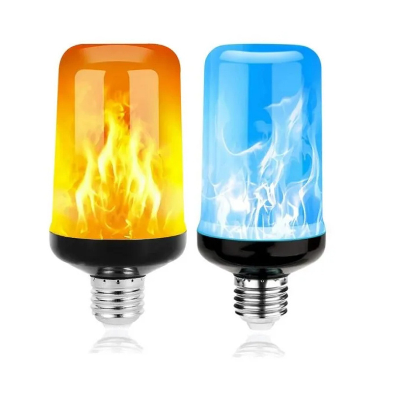 Led Flame Bulb Halloween Light Bulbs Fire Flickering Lights For Outdoor Garden