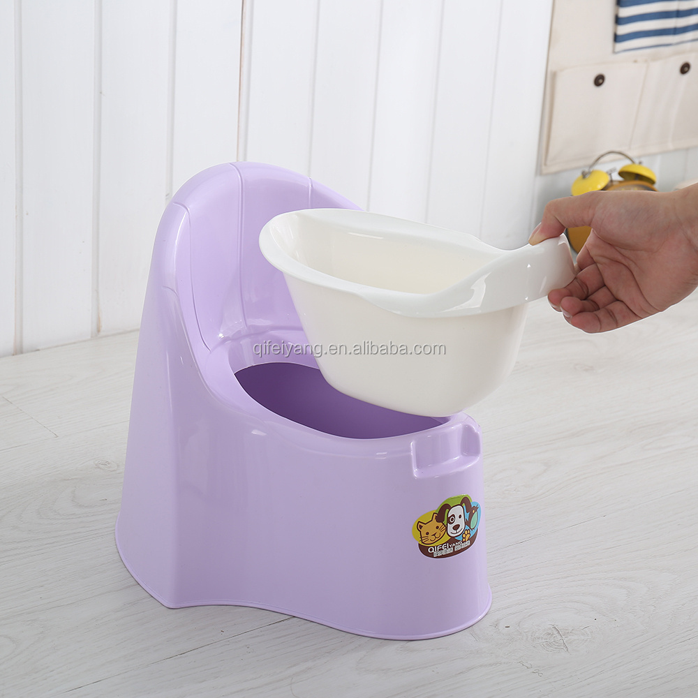 Wholesale Kids Plastic Potty Chair Anti-splash Training Toilet Seat Baby Potty