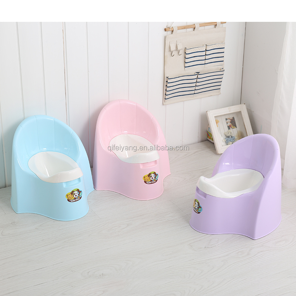 Wholesale Kids Plastic Potty Chair Anti-splash Training Toilet Seat Baby Potty