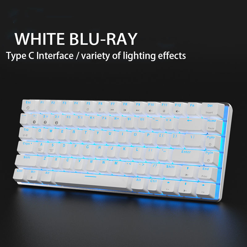 2024 Hot Selling High Quality Mechanical Gaming Keyboard China Factory Price  82 Keys Optical Mini Backlit Keyboard