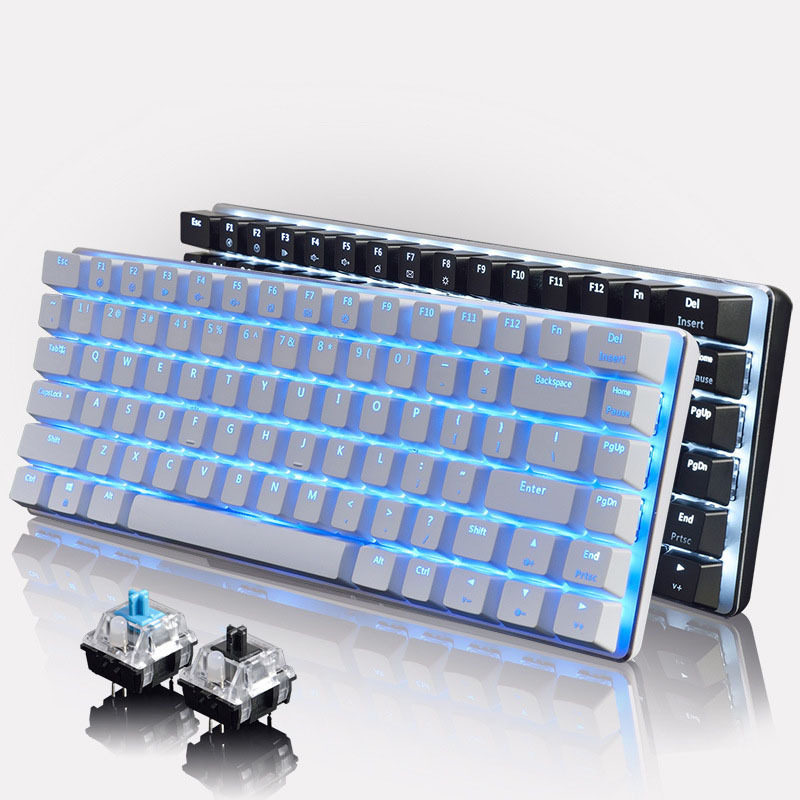 2024 Hot Selling High Quality Mechanical Gaming Keyboard China Factory Price  82 Keys Optical Mini Backlit Keyboard