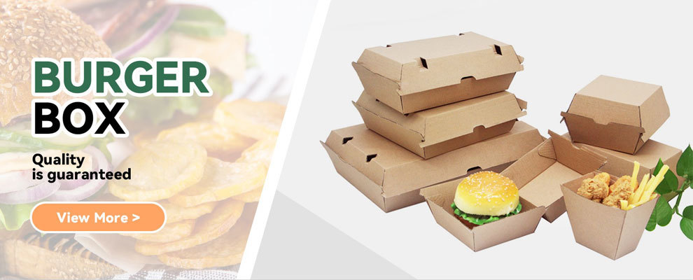 Wholesale Custom Burger Packaging Box Kraft Boxes For Burger Burger Box ...