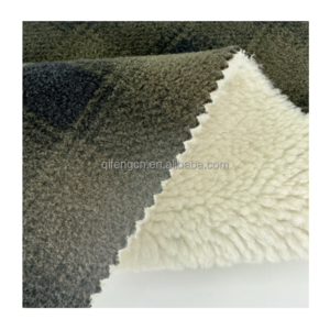 Long Hair High Pile Sherpa Fleece Plush Fabric For Garment Lamb Wool Imitation Of Cashmere