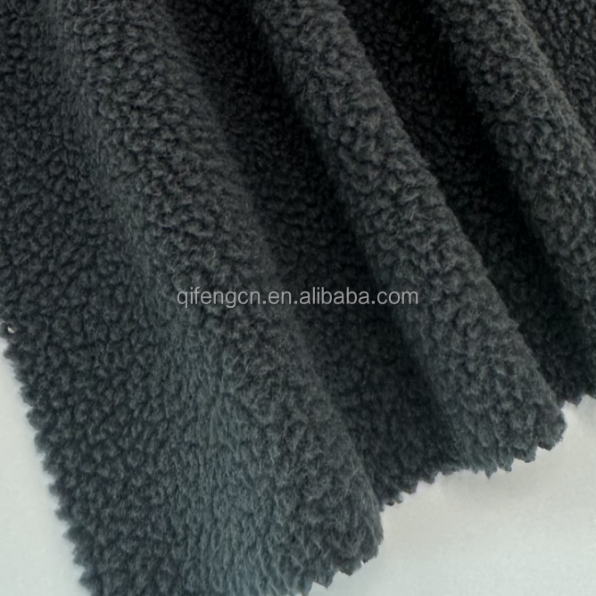 Long Hair High Pile Sherpa Fleece Plush Fabric For Garment Lamb Wool Imitation Of Cashmere