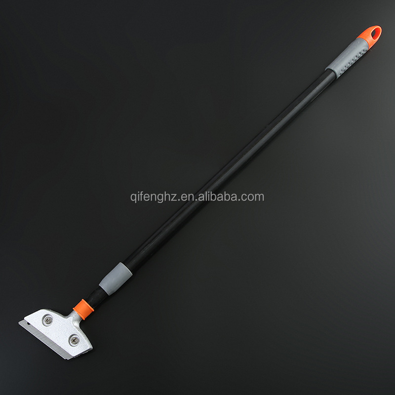 Long Handle Scraper Blade Aluminum Plastic Adjustable Telescopic Extension Pole Floor Window Wallpaper Cleaning Removal