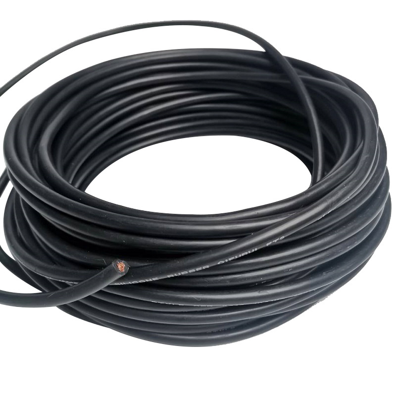 High Temperature Heat Resistant Solid Copper Rubber Cable 12 14 16 18 20 22 24 26 AWG Gauge 3212 Silicone Wire