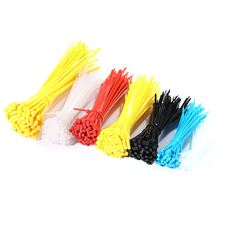 manufacturing low price plastic industrial ecofriendly electrical cable straps strength  nylon 66  cable zip ties in China