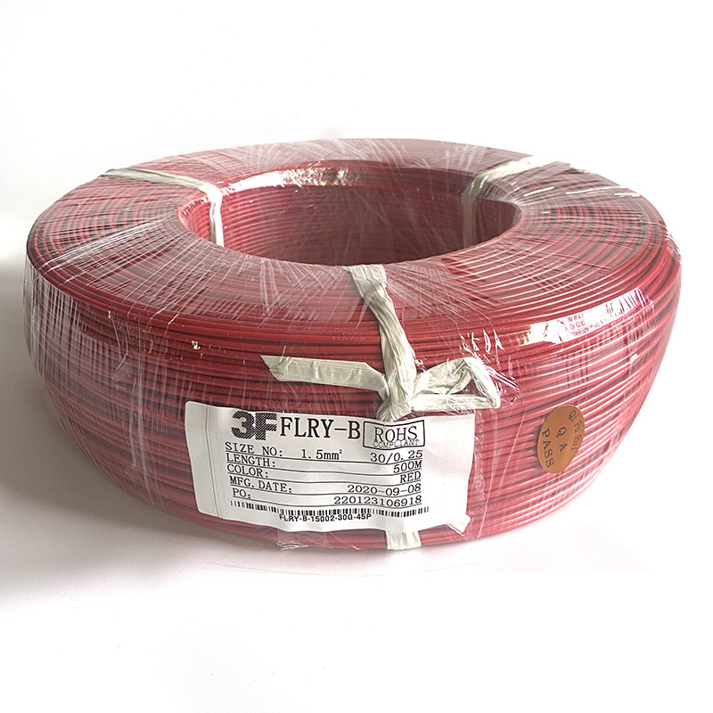 Standard Automotive Wire FLRY-B Thin Wall Insulated Germany Wire ISO 6722 Class B Germany 105 Degree 50v PVC Copper Bare 1 Roll