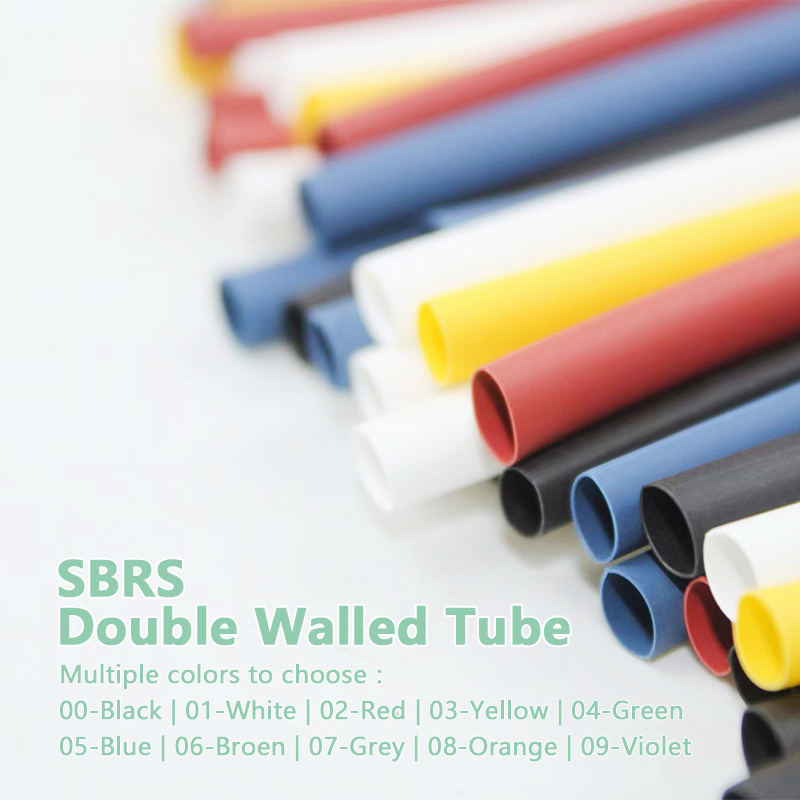 Dual Wall Clear Adhesive Shrink Lined Tubing Electrical Fep Polyolefin Suppliers Wholesale 4:1 Heat Shrinkable Insulation Tube