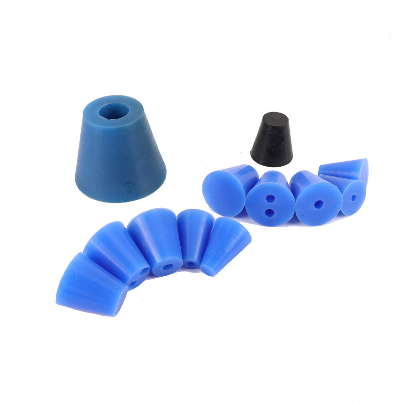 Customized PVC transparent sealing plug, anti slip and shock-absorbing rubber pipe plug, silicone screw hole plug rubber stopper