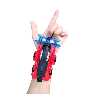 2024 Hot Plastic Cosplay Wall Attachable Sucker Wrist Ejection Launch Spider Web Shooters Toy Hero Launcher Wrist Toy