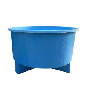 High Quality Indoor Fish Farm Customized Round Aquaculture Fiberglass Fish Tank