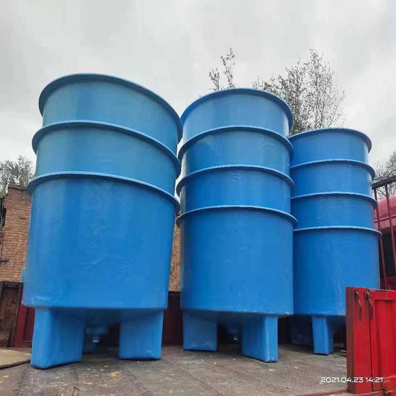 High Quality Indoor Fish Farm Customized Round Aquaculture Fiberglass Fish Tank