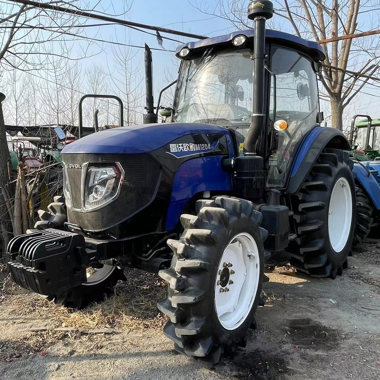 Used Tractor 4x4wd Lovol M1204 120hp/100HP Used Agricultural Machinery Farm Compact Farm Tractors