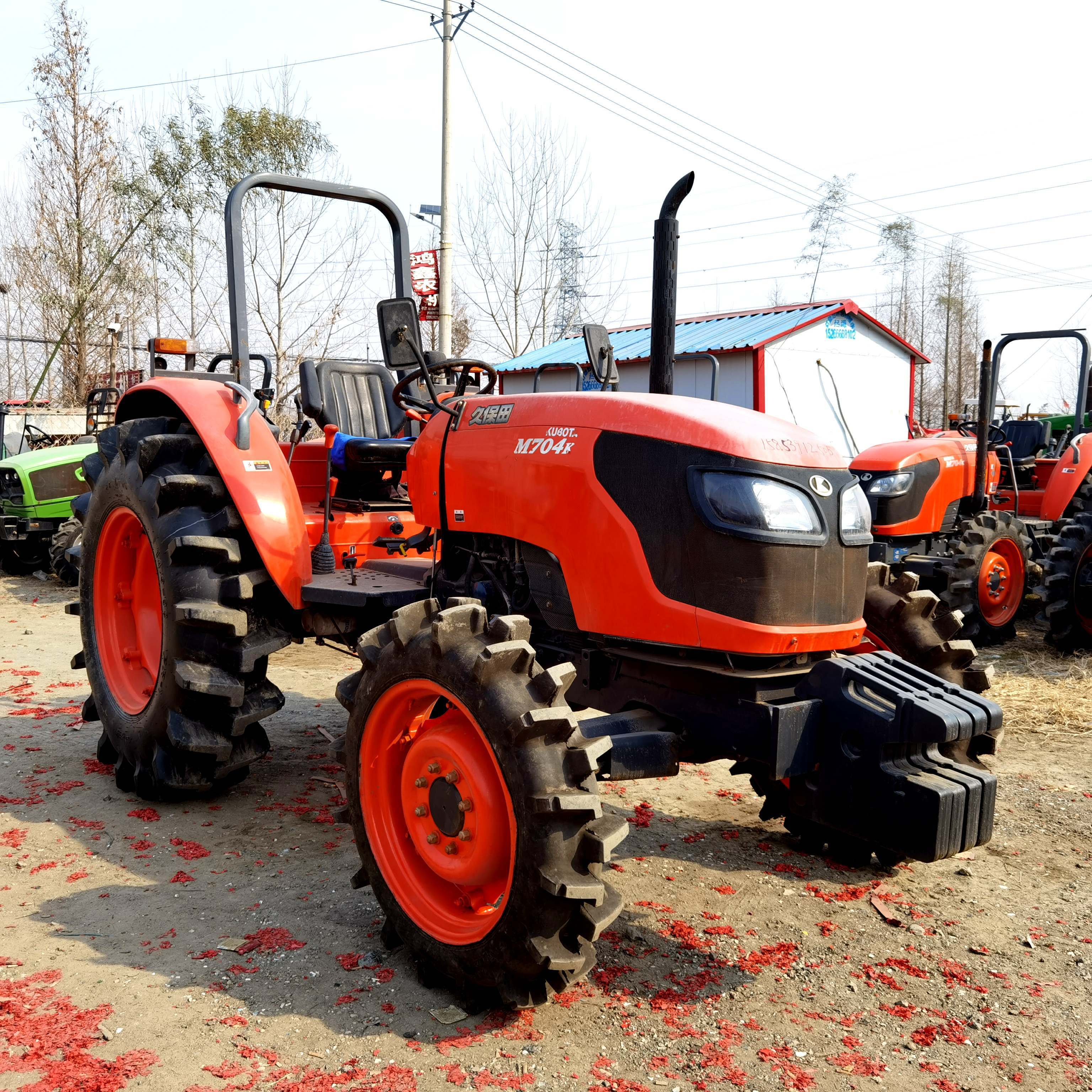 Hot Sale Kubota M704k 4wd Tractor For Sale In Japan