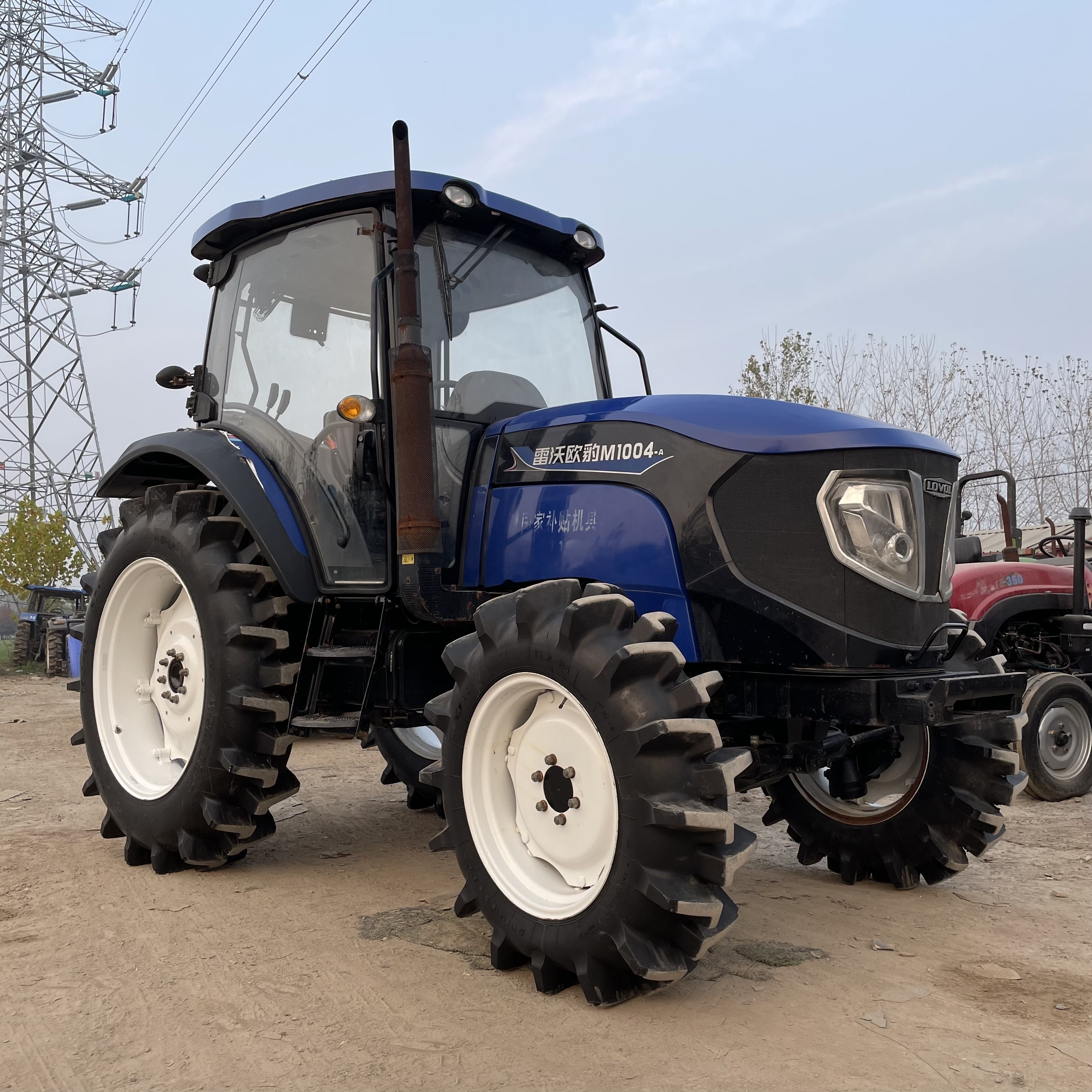 Lovol M1004-a 100hp Big Horsepower And Multifunctional Farm Tractor With Mud Wheel