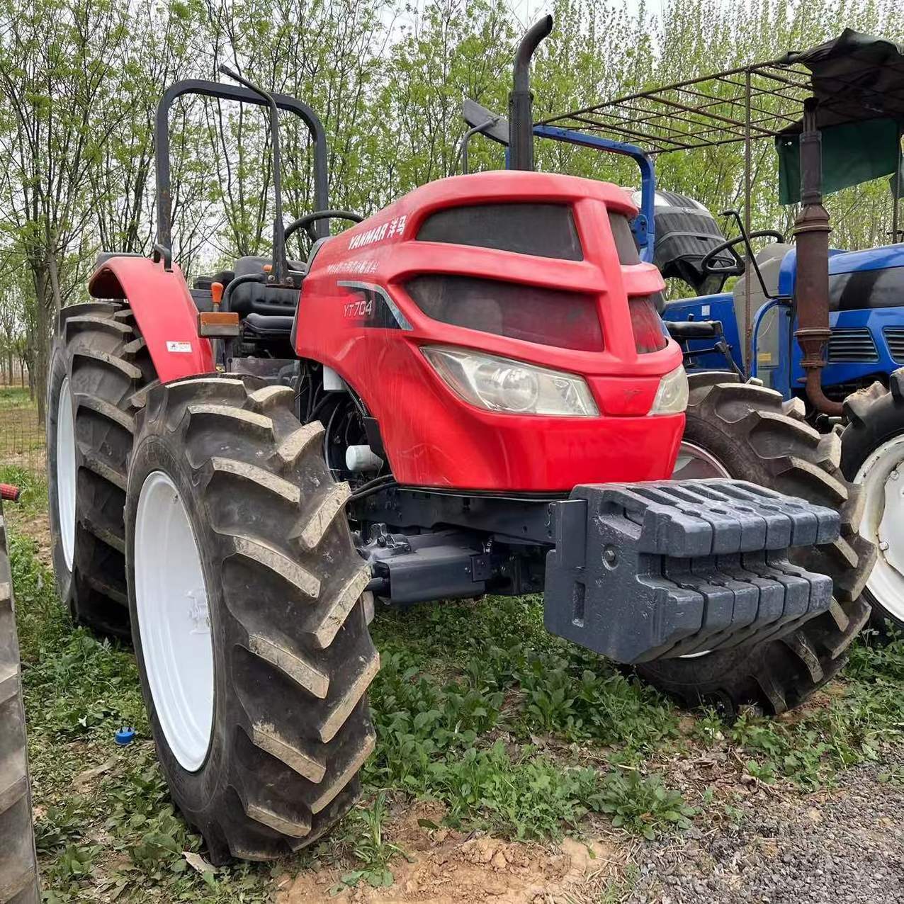 Selling used tractor Yanmar 704 70hp Mini tractor Two Wheel Tractor Mquina De Agricultura