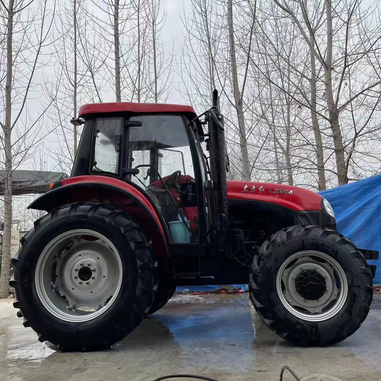 Cheap YTO LX904 4 wheel drive used farm tractors for agriculture